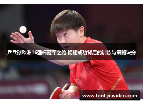 乒乓球欧洲16强杯冠军之路 揭秘成功背后的训练与策略诀窍