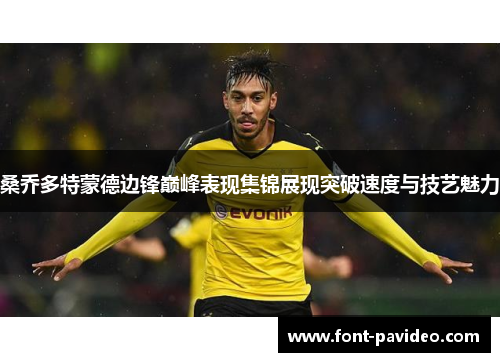 桑乔多特蒙德边锋巅峰表现集锦展现突破速度与技艺魅力