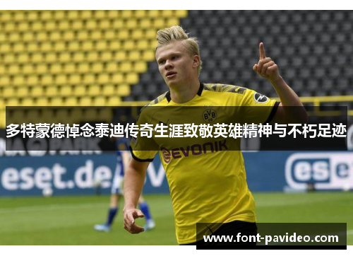 多特蒙德悼念泰迪传奇生涯致敬英雄精神与不朽足迹