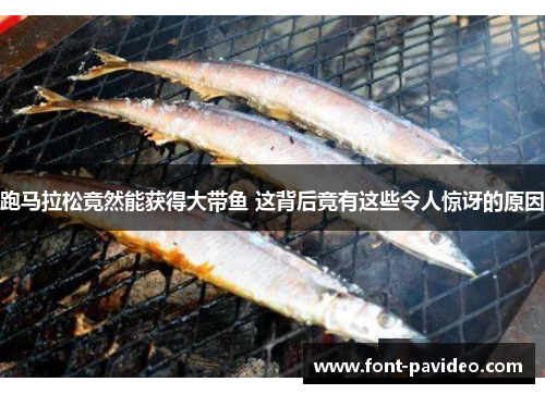 跑马拉松竟然能获得大带鱼 这背后竟有这些令人惊讶的原因